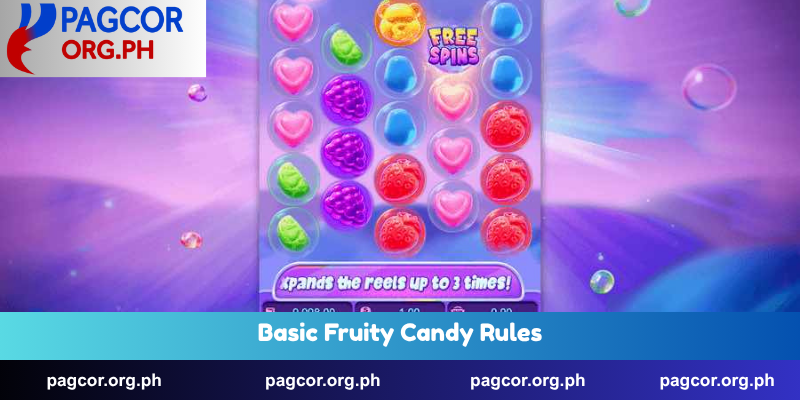 Basic Fruity Candy Rules