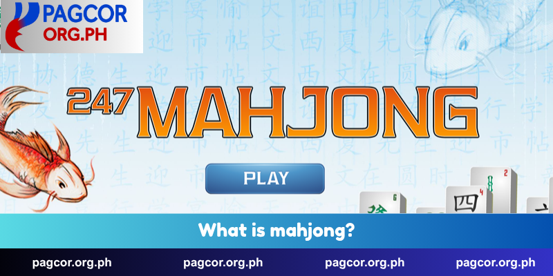 What is mahjong?