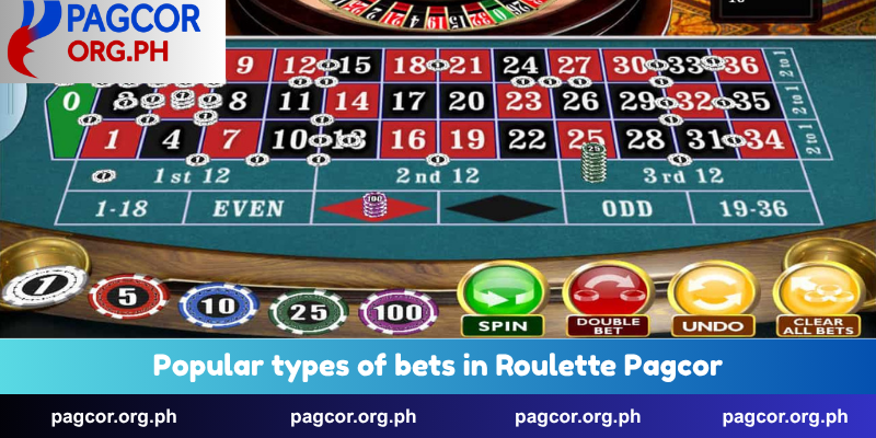 Popular types of bets in Roulette Pagcor