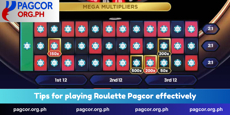 Tips for playing Roulette Pagcor effectively