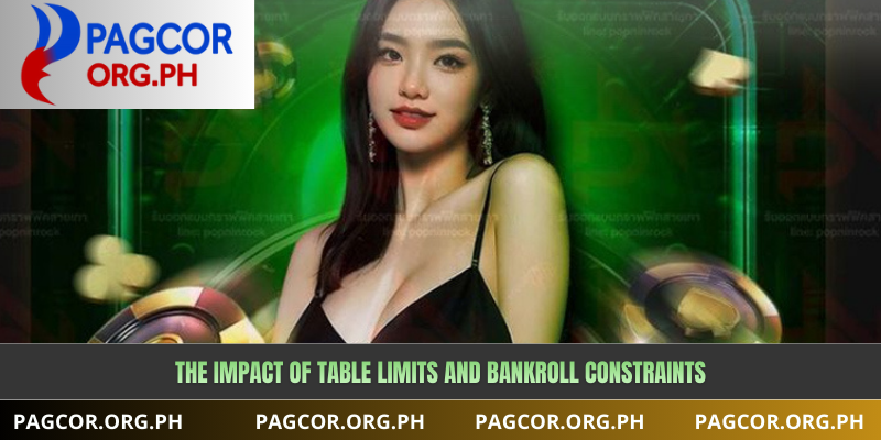 The Impact of Table Limits and Bankroll Constraints